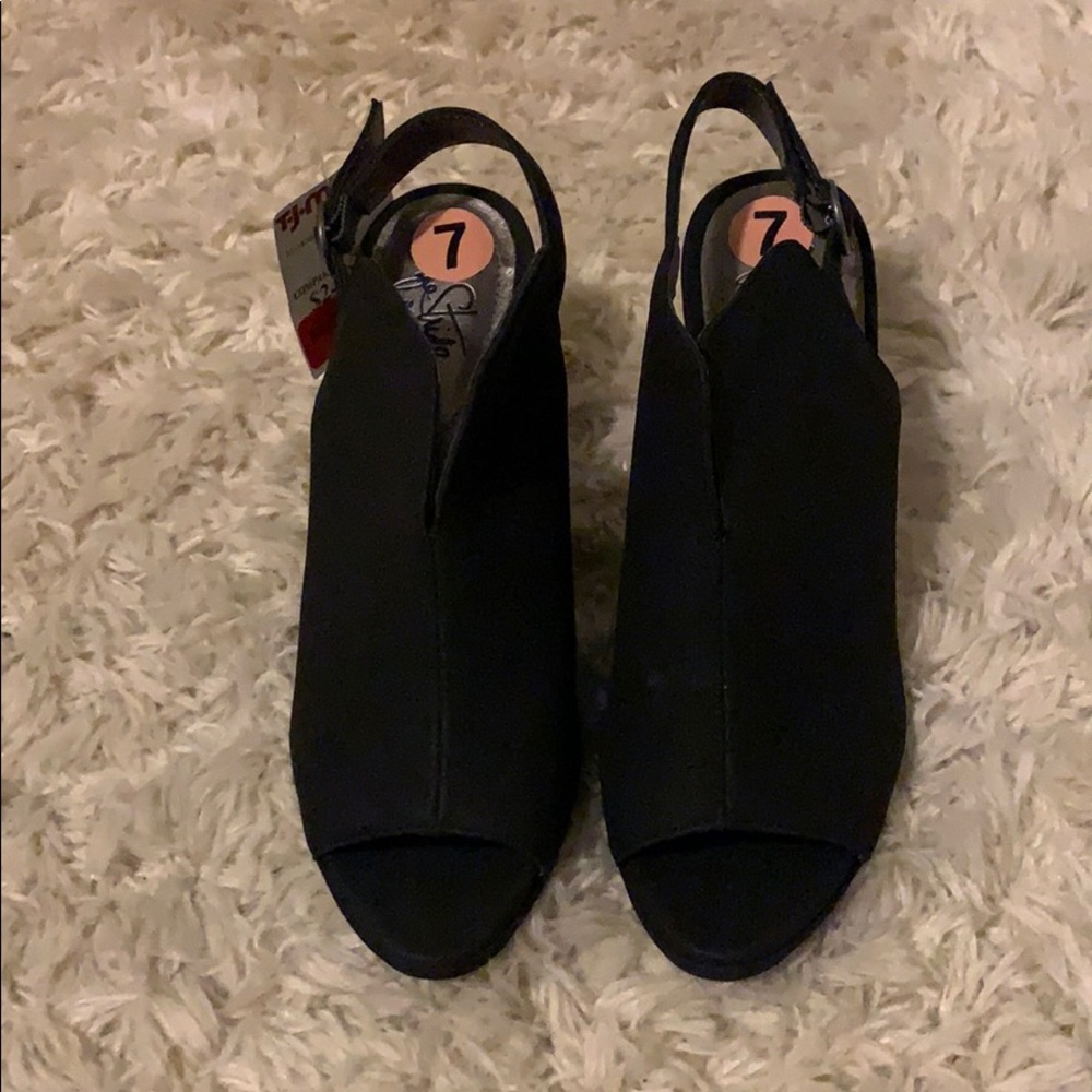 Black heels